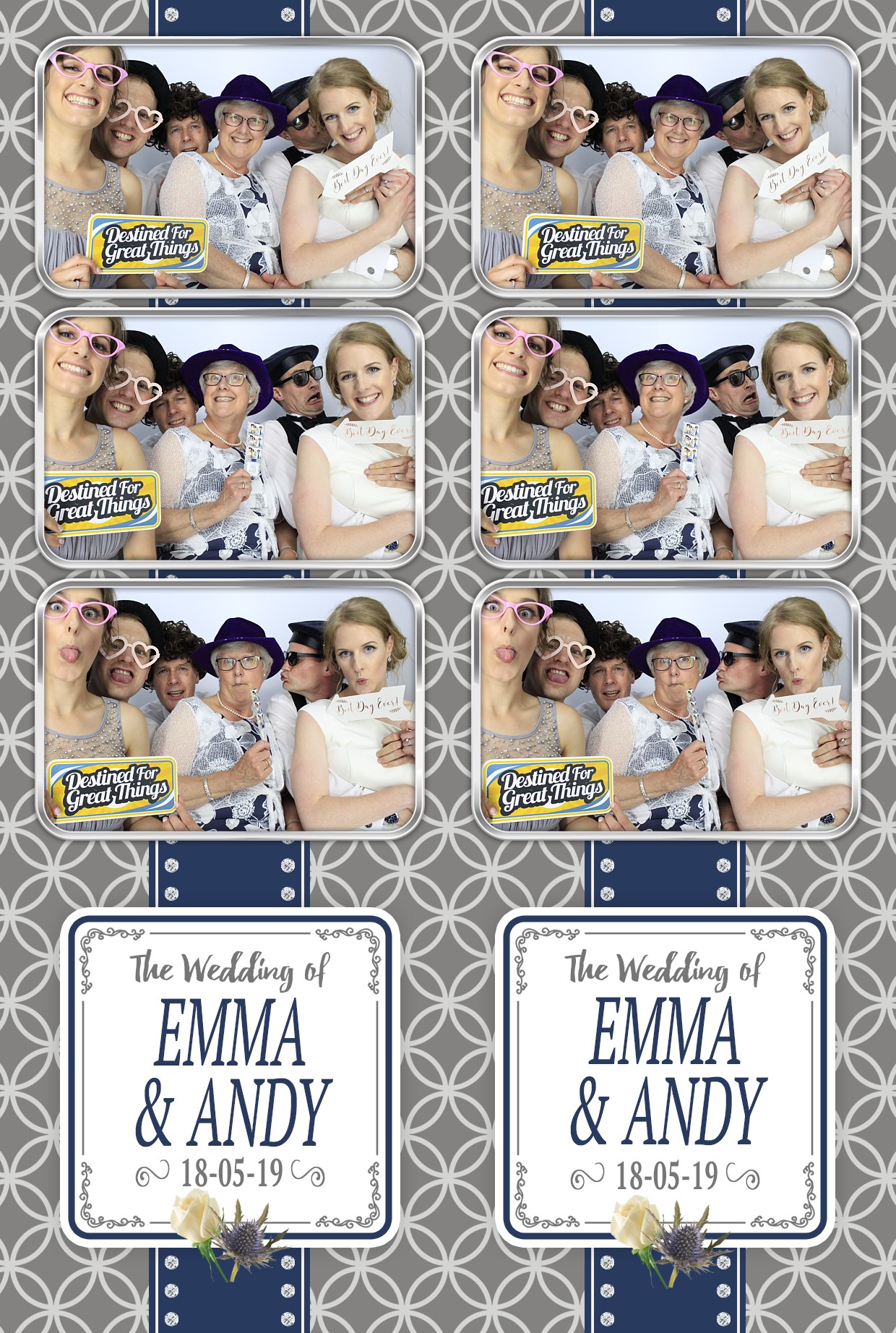 Andy and Emma's Wedding | View more photos from the event at gallery.myphotoboothexperience.co.uk/u/MyPhotoBoothExperienceLtd/Andy-and-Emmas-Wedding